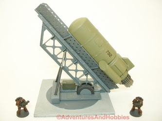 Large rocket launcher with super heavy guided missile - UniversalTerrain.com