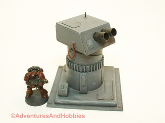 Remote weapons turret with dual heavy mortars - UniversalTerrain.com