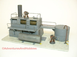 Industrial processing plant for 25-28mm scale gaming - UniversalTerrain.com