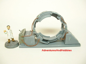 Mad science teleportation coil and control console - UniversalTerrain.com