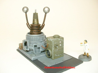 Mad science power cyclotronic generator and control console - UniversalTerrain.com