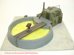 Manufacturing plant with toxic waste pool - UniversalTerrain.com