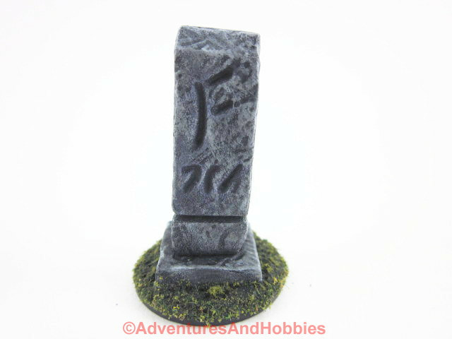 Stone marker with elder god inscription - UniversalTerrain.com